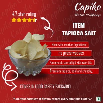 Picture of Tapioca chips salt