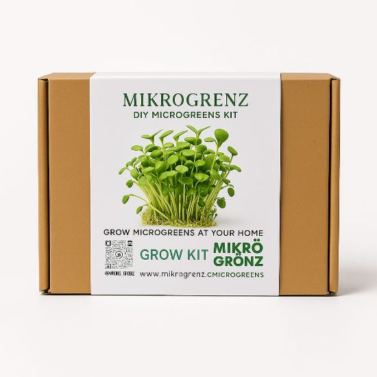Picture of MikroGrenz Microgreen DIY Kit – Grow Fresh Greens at Home!